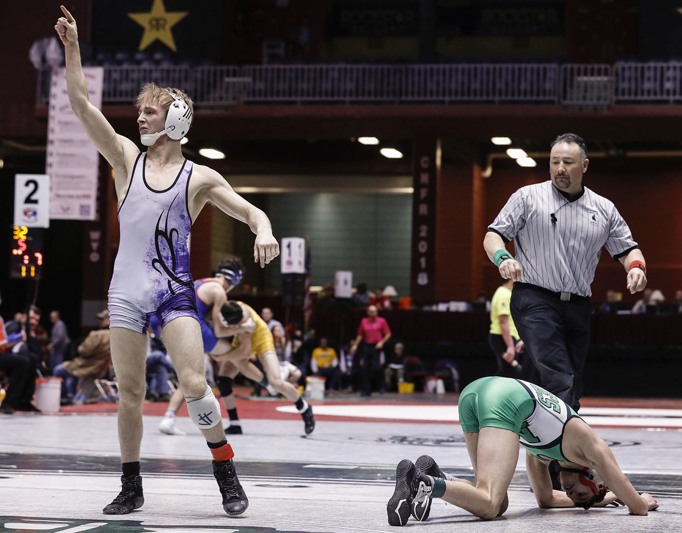 State Wrestling Semi Finals